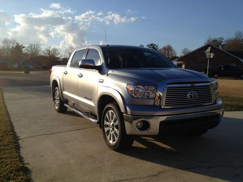 2012 toyota tundra platinum crewmax cab pickup 4-door 5.7l