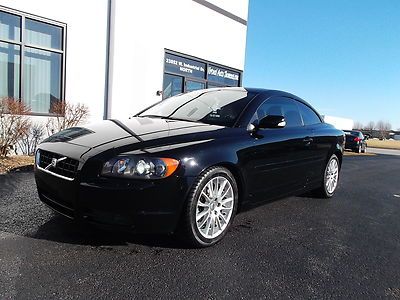 2007 volvo c70 convertible leather power top clean carfax texas car