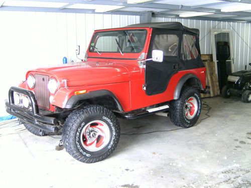 1977 jeep cj5 base sport utility 2-door 5.0l