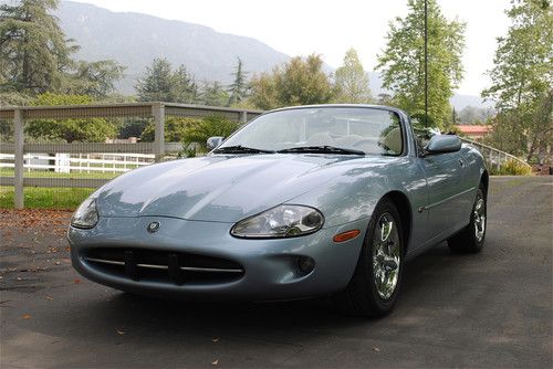 Flawless jaguar xk8 convertible 1 owner california car brand new transmission