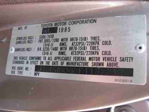 1985 Toyota Land Cruiser california truck, image 14