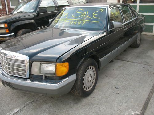 1987 mercedes benz 420 sel sedan