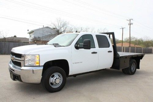 2007 chevrolet silverado 3500 diesel allison trans flat bed we finance f-350