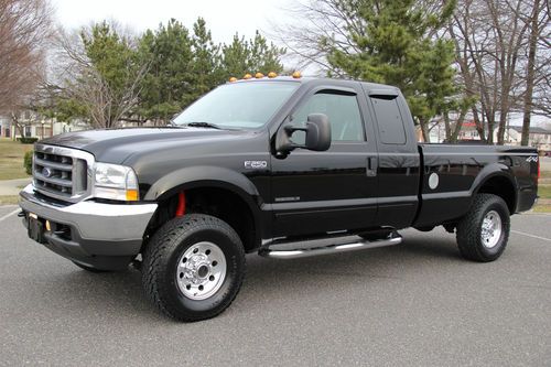 2002 ford f250 xlt 7.3l diesel 6-speed 77k original miles 1-owner 4x4 no reserve