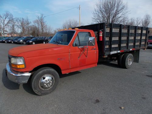 1995 ford f-350 xl  dump !!!standard cab pickup 2-door 5.8l