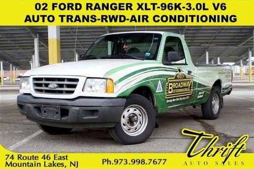 02 ford ranger xlt-96k-3.0l v6-auto trans-rwd-air conditioning