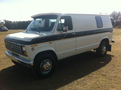 1991 ford e-350!!! low miles !! no reserve !!