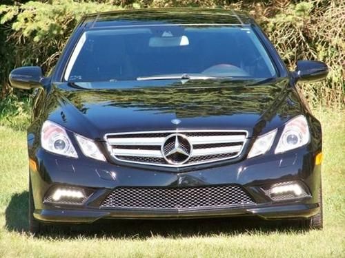 2010 mercedes-benz e550 base coupe 2-door 5.5l