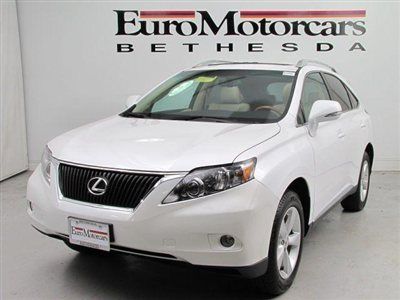 Starfire pearl white navigation certified rx350 leather financing warranty used