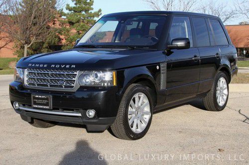 Range rover supercharged awd **production date:06/2011** export / black/black