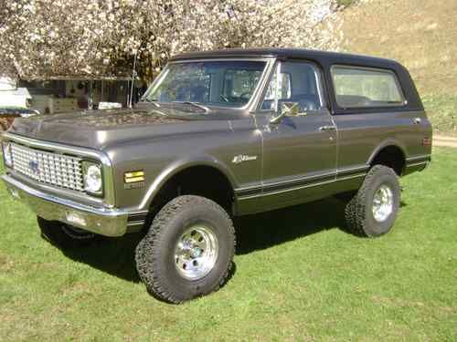 1972 chevrolet blazer   restored beautiful 4x4 numbers matching 72