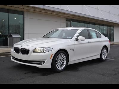 11 bmw 535i xdrive white certified cpo cold premium pkg xenon nav we finance