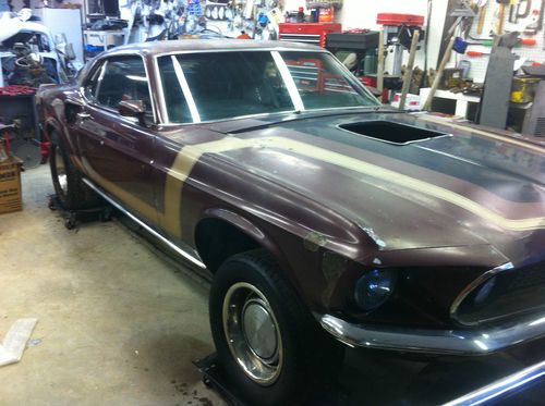 1969 ford mustang rare restoration project car