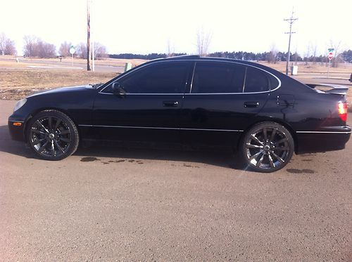 Black lexus gs 400 : luxury sedan, leather, 4 door, loaded,awesome condition