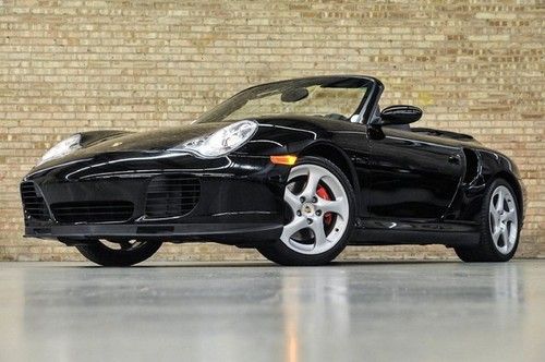 2004 porsche 911 turbo cabriolet! only 25k miles! tiptronic! bose! alum pkg! cln