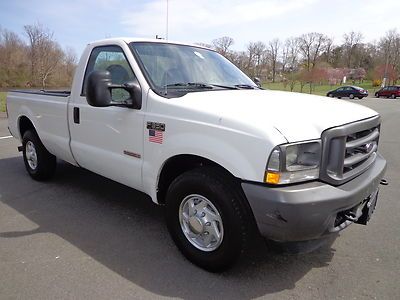 2004 ford f-350 super duty turbo diesel 8 ft bed  61k org miles fleet no reserve