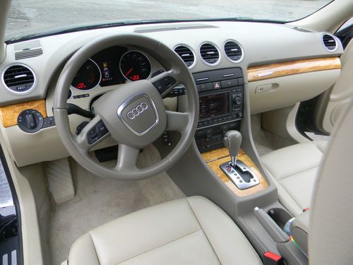 2009 audi a4 quattro cabriolet convertible 2-door 3.2l