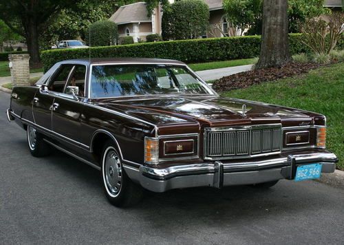 Elegant two owner luxury classic - 1978 mercury grand marquis -  47k orig mi