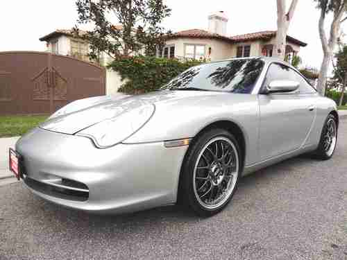 2004 911 TARGA Artic Silver Metallic/Black Leather No Reserve, image 2