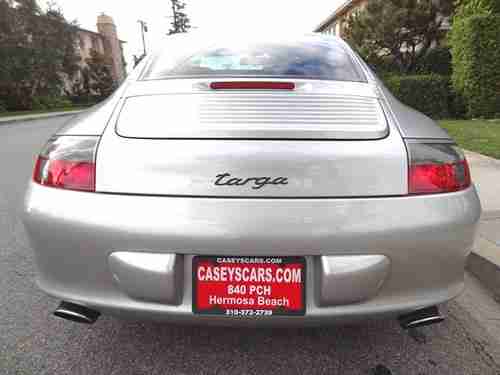 2004 911 TARGA Artic Silver Metallic/Black Leather No Reserve, image 4