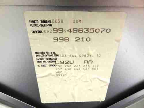 2004 911 TARGA Artic Silver Metallic/Black Leather No Reserve, image 17