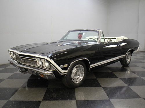 Ss396, power convertible top, muncie 4-speed manual, power brakes, ps, am/fm/cas