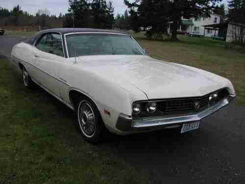 1971 Ford Torino Brougham 5.0L Hideaway Headlights, image 5
