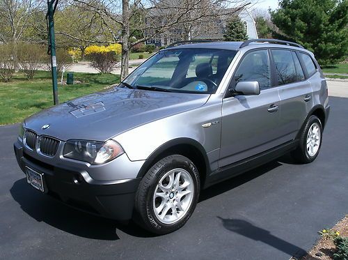 2004 bmw x3 2.5i sport utility 4-door 2.5l