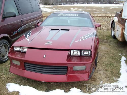 1991 chevrolet camaro rs coupe 2-door 5.0l 8-cylinder vortec t-tops cruise