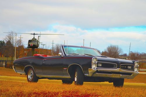 1966 pontiac gto tri-power convertible: 4-speed, posi, power steering &amp; brakes