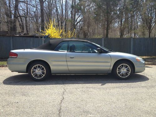 2005 chrysler sebring convertible