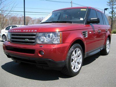 2009 land rover range rover sport  hse suv 4.4l nav  4x4  air suspension