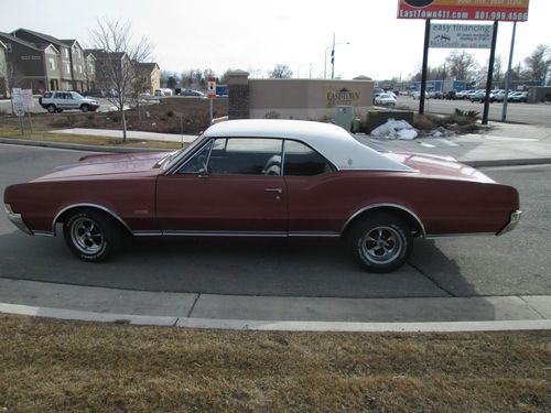 1967 oldsmobile cutlas 442 two tone 350 engine 5.7l