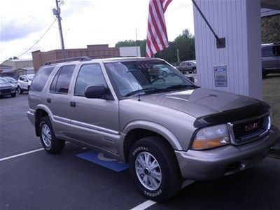 Slt 4wd awd v6 gold 4 dr leather suv chevy blazer 101k