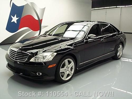 2007 mercedes-benz s550 p1 sunroof nav pwr sunshade 32k texas direct auto