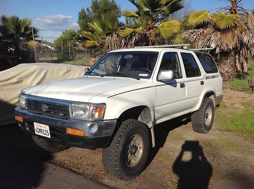 Toyota 4runner 1993 v6 manual 4 x 4