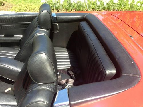 1983 Mercedes Benz 380SL Convertible, Red with Black Interior, US $10,300.00, image 11