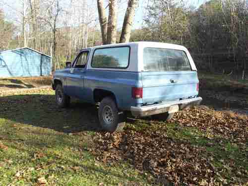 1985 Chevy k/5  Blazer, image 3