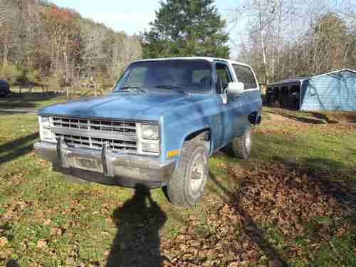 1985 Chevy k/5  Blazer, image 4
