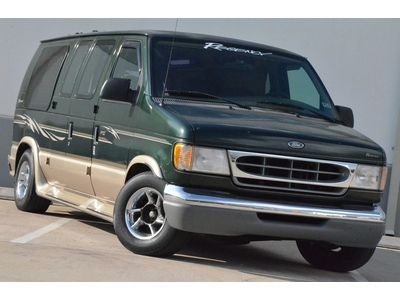 2000 ford e-150 regency conversion van tv/dvd sofa bed nice clean hwy miles