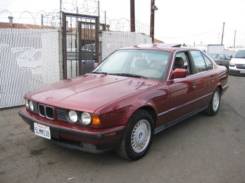 1992 bmw 525i, no reserve