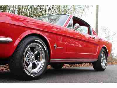 1965 Ford Mustang 2+2 Fastback 289 Auto Pony Interior Super Solid Must See, image 13