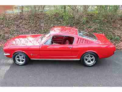 1965 Ford Mustang 2+2 Fastback 289 Auto Pony Interior Super Solid Must See, image 14