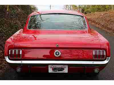 1965 Ford Mustang 2+2 Fastback 289 Auto Pony Interior Super Solid Must See, image 20