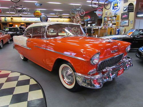 1955 chevrolet bel air base hardtop 2-door 4.3l