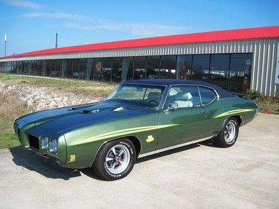 1970 pontiac gto judge!! green/white!! 400/5-speed!! ram air iii !! like new!!