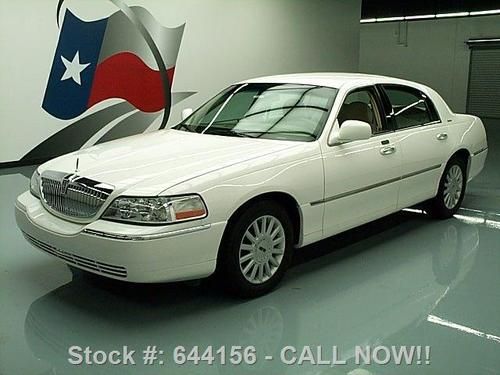 2005 lincoln town car signature 6 pass park assist 52k texas direct auto