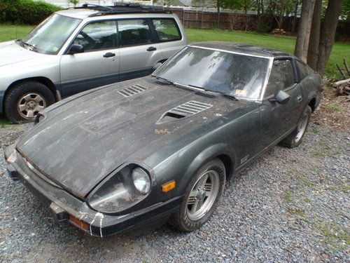 1983 datsun 280zx turbo - 12k miles - barn find