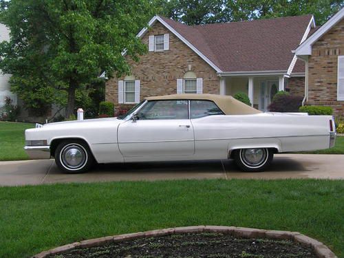 ***************  1970 cadillac deville convertible   ******************