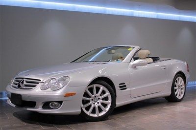 2007 sl550 convertible, navigation,bluetooth, sat radio